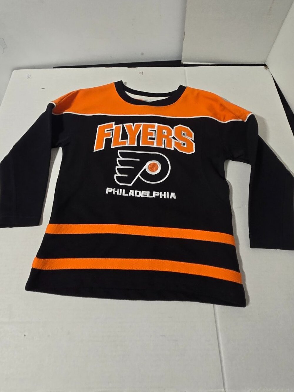 Philadelphia Flyers Youth Hockey Jersey | NHL Licensed | Mighty Mac Sports | Siz
